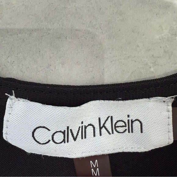 Women’s Calvin Klein Bell Long Sleeve Top With Crochet Medium - Picture 13 of 16